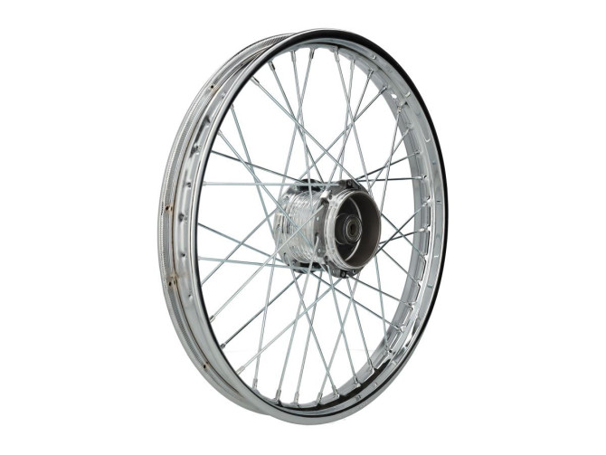 17 inch spoke wheel 17x1.40 chrome Puch Maxi S / N A-quality product